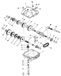 Peerless Transmission Diagram and Parts List for 30108 4000001-4999999 - 1984 Toro Lawn Mower