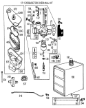 Page G Diagram and Parts List for 30108 4000001-4999999 - 1984 Toro Lawn Mower