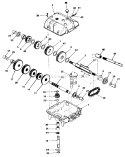 Peerless Transmission Diagram and Parts List for 30111 4000001-4999999 - 1984 Toro Lawn Mower