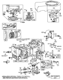 Briggs and Stratton Diagram and Parts List for 30111 5000001-5999999 - 1985 Toro Lawn Mower