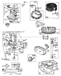Page K Diagram and Parts List for 30111 5000001-5999999 - 1985 Toro Lawn Mower