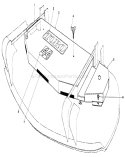 Page F Diagram and Parts List for 30111 5000001-5999999 - 1985 Toro Lawn Mower