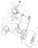 Axle Assembly Diagram and Parts List for 30111 5000001-5999999 - 1985 Toro Lawn Mower