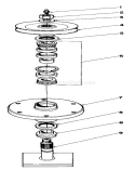 Part Location Diagram of 27-0970-03 Toro Pulley And Hub Asm