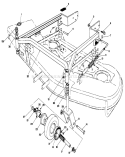 Part Location Diagram of 94-4185 Toro Frame-Carrier