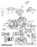 Part Location Diagram of 395705 Tecumseh Cylinder Assembly