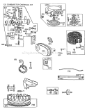 Part Location Diagram of 391988 Tecumseh Flywheel And Ring Gear