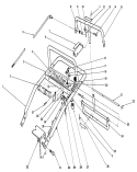 Handle Assembly Diagram and Parts List for 30112 0000001-0999999 - 1990 Toro Lawn Mower