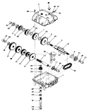 Peerless Transmission Diagram and Parts List for 30112 6000001-6999999 - 1986 Toro Lawn Mower
