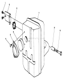 Muffler Assembly Diagram and Parts List for 30112 7000001-7999999 - 1987 Toro Lawn Mower
