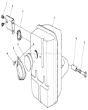 Muffler Assembly Diagram and Parts List for 30112 9000001-9999999 - 1989 Toro Lawn Mower