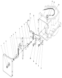 Governor Assembly Diagram and Parts List for 30113 6000001-6999999 - 1986 Toro Lawn Mower