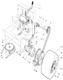 Axle Assembly Diagram and Parts List for 30113 7000001-7999999 - 1987 Toro Lawn Mower
