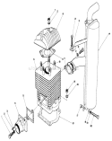Part Location Diagram of 55-5320 Toro Screw-Hex Head