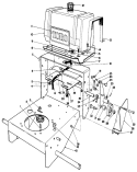 Frame Assembly Diagram and Parts List for 30113 9000001-9999999 - 1989 Toro Lawn Mower