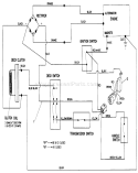 Electrical Schematic Diagram and Parts List for 30115 0000001-0999999 - 1990 Toro Lawn Mower