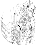 Engine Assembly Diagram and Parts List for 30115 0000001-0999999 - 1990 Toro Lawn Mower