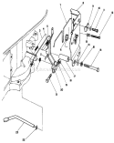 Governor Assembly Diagram and Parts List for 30115 9000001-9999999 - 1989 Toro Lawn Mower