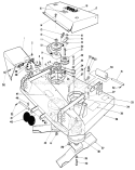 36" Cutting Deck Diagram and Parts List for 30116 5000001-5999999 - 1985 Toro Lawn Mower