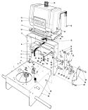 Frame Assembly Diagram and Parts List for 30116 7000001-7999999 - 1987 Toro Lawn Mower