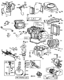 Briggs and Stratton Engine Diagram and Parts List for 30116 8000001-8999999 - 1988 Toro Lawn Mower
