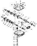 Peerless Transmission Diagram and Parts List for 30116 9000001-9999999 - 1989 Toro Lawn Mower
