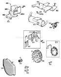 Part Location Diagram of 590781 Briggs and Stratton Armature-magneto