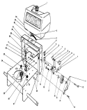 Frame Assembly Diagram and Parts List for 30117 0000001-0999999 - 1990 Toro Lawn Mower