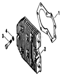 Part Location Diagram of 52-041-02 Kohler Gasket, Intake Manifold