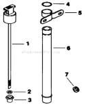 Dipstick-Engine Kohler Diagram and Parts List for 30117 1000001-1999999 - 1991 Toro Lawn Mower
