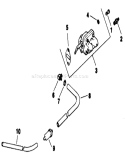 Part Location Diagram of X-380-1 Kohler DISCONTINUED