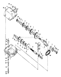 Peerless Transmission Diagram and Parts List for 30117 1000001-1999999 - 1991 Toro Lawn Mower