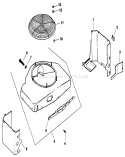 Part Location Diagram of X-101-12 Kohler DISCONTINUED