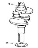 Crankcase-Engine Kohler Diagram and Parts List for 30117 1000001-1999999 - 1991 Toro Lawn Mower