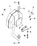 Part Location Diagram of M-829036 Kohler DISCONTINUED