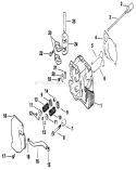 Cylinder Head/Valve/Breather Diagram and Parts List for 30156 390001-399999 - 1993 Toro Lawn Mower