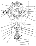 Part Location Diagram of 608006 Toro Key-Square