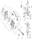 Fuel System-Engine Kohler Diagram and Parts List for 30157 490001-499999 - 1994 Toro Lawn Mower