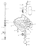 Part Location Diagram of 25-162-07 Kohler Screen, Oil Pickup