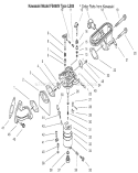Carburetor Diagram and Parts List for 30165 200000001-200999999 - 2000 Toro Lawn Mower