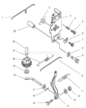 Control Equipment Diagram and Parts List for 30165 210000001-210999999 - 2001 Toro Lawn Mower