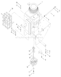 Part Location Diagram of 100-6466 Toro Engine-12.5 Kawasaki