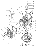 Crankcase Assembly-Kawasaki Diagram and Parts List for 30165 230000001-230999999 - 2003 Toro Lawn Mower