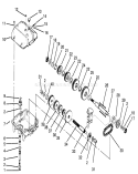 Peerless Transmission Diagram and Parts List for 30165 5900001-5999999 - 1995 Toro Lawn Mower