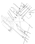 Handle Assembly (continued) Diagram and Parts List for 30165 690001-699999 - 1996 Toro Lawn Mower
