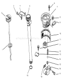 Lubrication Equipment Diagram and Parts List for 30165 690001-699999 - 1996 Toro Lawn Mower