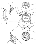 Cooling Equipment Diagram and Parts List for 30165 890001-899999 - 1998 Toro Lawn Mower