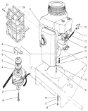 Part Location Diagram of 92-5436 Toro Key