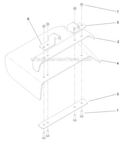 Part Location Diagram of 106-3248-03 Toro Strap-Discharge