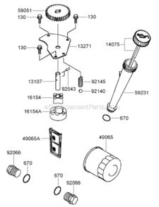 Part Location Diagram of 21066-7011 Lawn Boy Regulator-Voltage